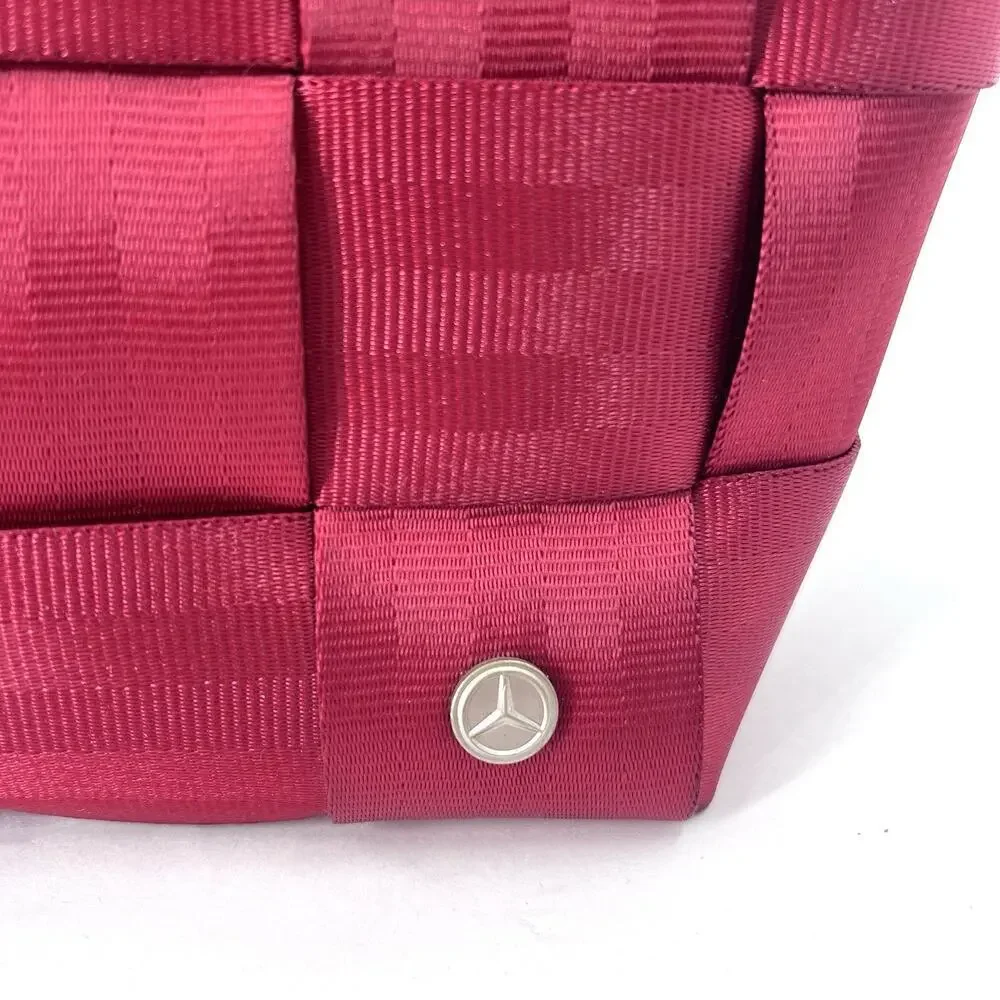 Vintage The Original Seatbelt Bag x Harveys for Mercedes Benz - Red Tote Handbag
